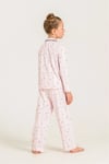 U.S Polo Assn Kız Çocuk Gömlek Pijama Takımı Pembe US2726-4