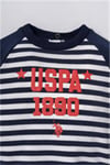 U.S Polo Assn Erkek Bebek 2'li Alt Üst Takım Lacivert USB3164