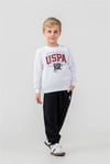 U.S Polo Assn Erkek Çocuk Eşofman Takımı Beyaz US2646-4