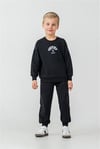 U.S Polo Assn Erkek Çocuk Nakışlı Eşofman Takımı Siyah US2631-G