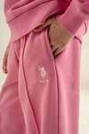 U.S Polo Assn Kız Çocuk Baskılı Eşofman Takımı Pembe US2731-4