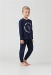 U.S Polo Assn Erkek Çocuk Baskılı Pijama Takımı Lacivert US2638-G