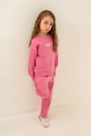 U.S Polo Assn Kız Çocuk Baskılı Eşofman Takımı Pembe US2731-4