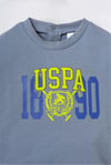 U.S Polo Assn Erkek Bebek 2'li Alt Üst Takım İndigo USB3167