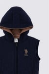 U.S. Polo Assn Erkek Bebek Yelek Lacivert USB1455