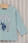U.S. Polo Assn Erkek Bebek 2'li Takım Su Yeşili USB2096