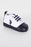 U.S. Polo Assn Erkek Bebek İlk Adım Ayakkabı Beyaz USB1309