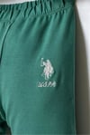 U.S Polo Assn. Kız Bebek 3'lü Alt Üst Takım Yeşil USB2981