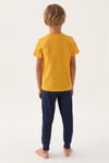 U.S. Polo Assn. Erkek Çocuk Pijama Takımı Hardal US1739-4
