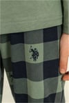 U.S. Polo Assn. Erkek Çocuk Pijama Takımı Yeşil US2647-4