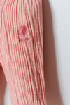 U.S. Polo Assn. Kız Bebek Müslin Gömlek Pijama Takımı Pudra USB2978