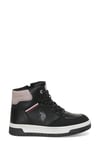 U.S. Polo Assn. Kız Çocuk Valerin 3PR Sneaker Siyah 101467432