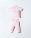 U.S. Polo Assn. Kız Bebek Desenli Gömlek Pijama Takım Ekru USB3020