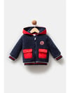 U.S. Polo Assn. Erkek Bebek Peluş Mont Lacivert USB2538