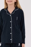 U.S. Polo Assn. Kız Çocuk Gömlek Pijama Takımı Lacivert US2327-G
