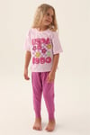 U.S. Polo Assn. Kız Çocuk Pijama Takımı Rose US1812-4