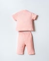 U.S. Polo Assn. Kız Bebek Müslin Gömlek Pijama Takımı Pudra USB2978