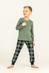 U.S. Polo Assn. Erkek Çocuk Pijama Takımı Yeşil US2647-4