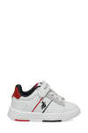 U.S. Polo Assn. Erkek Çocuk TRAVIS JR 4PR Sneaker Beyaz 101884840