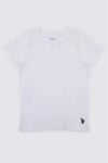 U.s. Polo Assn. Erkek Çocuk Solid Colora Atlet Beyaz US1382