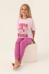 U.S. Polo Assn. Kız Çocuk Pijama Takımı Rose US1812-4