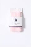 U.S. Polo Assn. Kız Bebek Külotlu Çorap Pembe USB1330