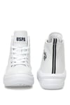 U.S. Polo Assn. Kız Çocuk Clementine JR PU 3PR Spor Ayakkabı Beyaz 101390022