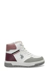 U.S. Polo Assn. Kız Çocuk Valerin 3PR Sneaker Beyaz 101467430