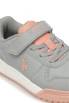 U.S. Polo Assn. Kız Çocuk Snaker Gwen Pu JR 3PR Gri Somon 101391311