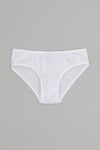 U.S. Polo Assn. Kız Çocuk 3'lü Slip Külot Siyah US1677