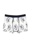 U.S. Polo Assn. Erkek Çocuk Desenli 3'lü Boxer Set Renkli US2245