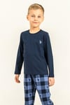 U.S. Polo Assn. Erkek Çocuk Pijama Takımı Lacivert US2647-4