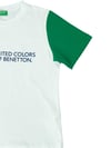 United Colors Of Benetton Erkek Çocuk Tişört Beyaz B21318