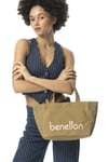 United Colors Of Benetton Kadın Çanta Bej BNT-1102