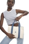 United Colors Of Benetton Kadın Kol Çanta Monogram-Kot Lacivert BNT-1105