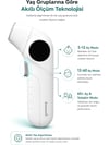 Weewell Dijital Kızılötesi Alın ve Kulaktan Ateş Ölçer WTA300