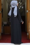Fulya Tesettür Abiye Siyah