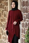 Nisa Tesettür Takım Bordo