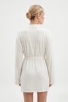Kadın Briana Ultra Soft Ekru Kimono