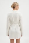 Kadın Briana Ultra Soft Ekru Kimono