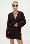 Kadın Briana Ultra Soft Kahverengi Kimono