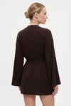 Kadın Briana Ultra Soft Kahverengi Kimono