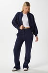 Kadın Darcy İçi Polarlı Oversize Kalıp Lacivert Alt Üst Eşofman Takımı