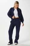 Kadın Darcy İçi Polarlı Oversize Kalıp Lacivert Alt Üst Eşofman Takımı