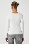 Kadın Runa Premium Ekru Peplum Bluz