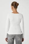 Kadın Runa Premium Ekru Peplum Bluz