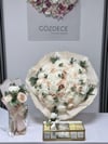 Ivory Nude Elegance İsteme Seti Zirve Boy – 80 Madlen & Anne Çiçekli