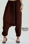 Bohem Tarz Viskon Şalvar Pantlon Standart Beden (Cepli) BSL0101-8601