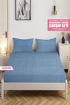 Çiftkişilik BATTAL Lastikli Çarşaf Seti 180x200cm LÇD0194-30805