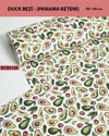 Desenli Duck Bezi (Panama Keteni) Kumaş En 180 cm-DCK0120-20